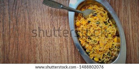 Stock photos, pictures and royalty-free images of yummy hot noodles served on a plate in a fast food restaurant 