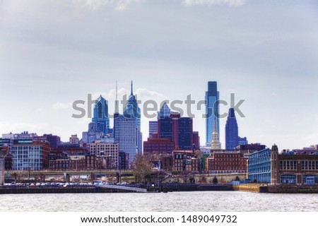 City of Philadelphia across the Delaware River
