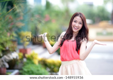Asian girl portrait 