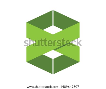 Letter SS or SZ Logo Concept