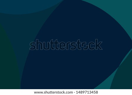 Dark Blue, Green vector template with lava shapes. Creative geometric illustration in marble style with gradient. The best blurred design for your business.