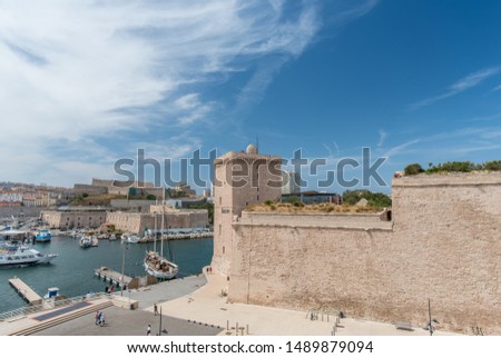 The photo of Marseille, France