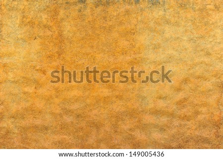 yellow textured wall
