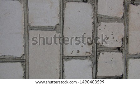 texture and background of old and brick wall