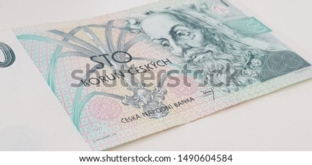 Czech Republic Kruna Banknote Photo