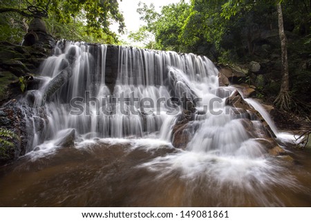 Huay Yang Waterfall, Prachuap Khiri Khan Province, Thailand
