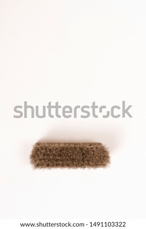 wooden brush for clothes and shoes
