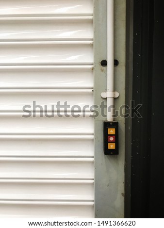 Up, Down, Stop Three Button Electric Switch of Roller Shutter Door