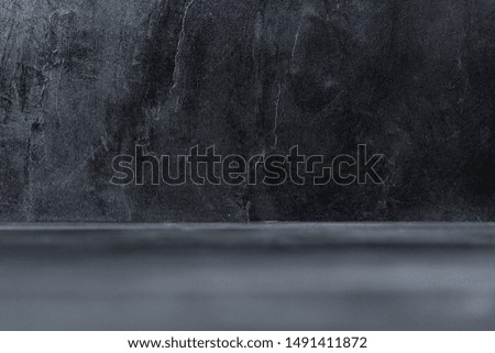 background black painted concrete stucco