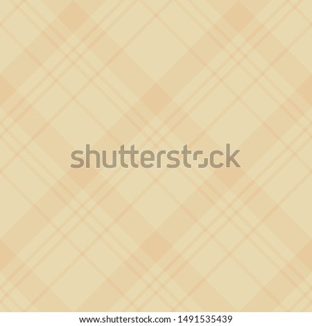 Seamless pattern in amazing beige colors for plaid, fabric, textile, clothes, tablecloth and other things. Vector image. 2