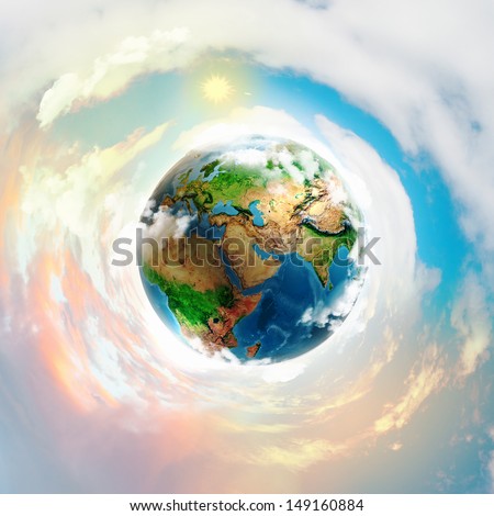 Image of earth planet. Elements of this image are furnished by NASA Royalty-Free Stock Photo #149160884
