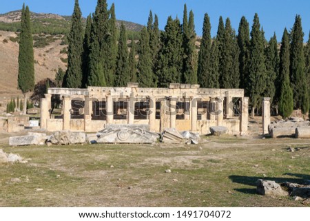 Hierapolis ancient city  Pamukkale, Turkey