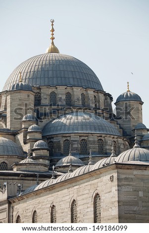Yeni Cami Mosque or New Mosque is an Ottoman imperial mosque located in the Eminonu district of Istanbul, Turkey.