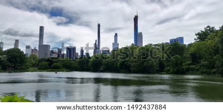 New York City Skyline as seen from Central Park