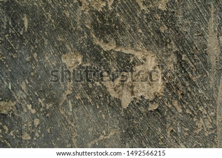 Unfinished wall background. Grey cement wall background