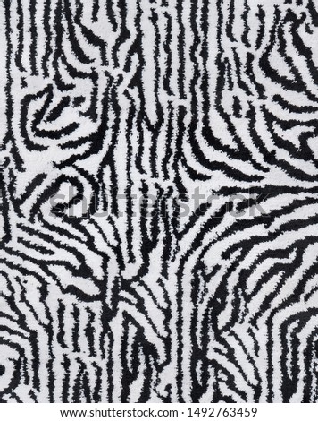 Zebra pattern mat overlay for any use such as photoshop