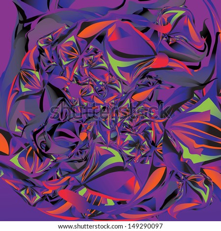 vector liquid colorful pattern purple background