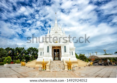 The City Pillar Shrine of Surat Thani in Thailand.