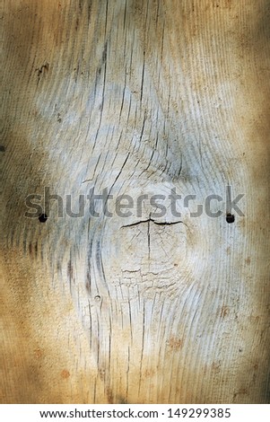 Old wooden plank background or texture close up