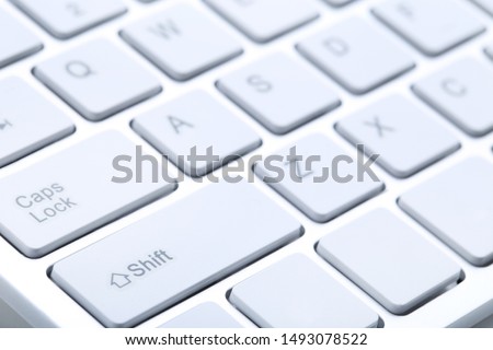 Background of new computer keyboard