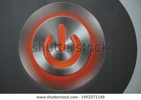 Image of art power button