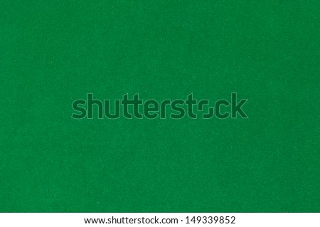 Surface of green velvet cover on the pool table Royalty-Free Stock Photo #149339852
