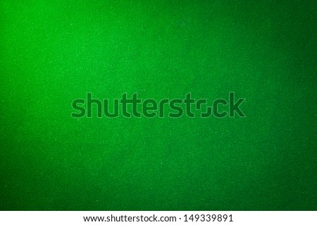 Surface of green velvet cover on the pool table Royalty-Free Stock Photo #149339891