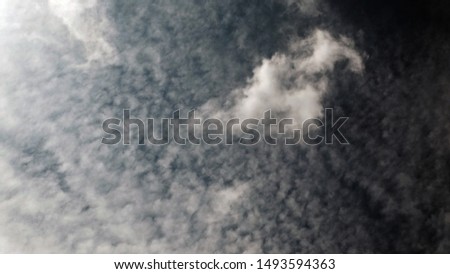 Fluffy cloud abstract as background