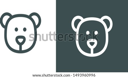 Bear Symbol Sign Icon Vector