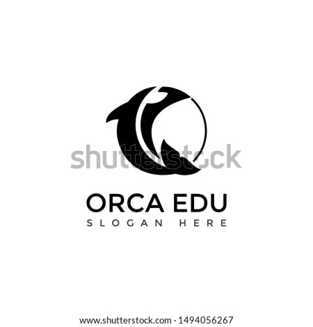Inspiring Orca whale Tune Up Education Logo