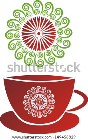 Tea cup illustration