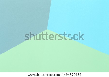 Paper empty background, geometrically located. Color blank for presentations, copy space.