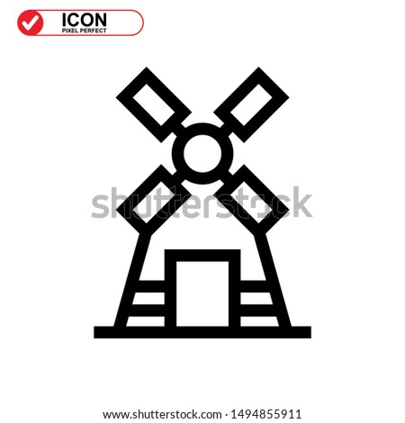 turbine icon isolated sign symbol vector illustration - high quality black style vector icons
