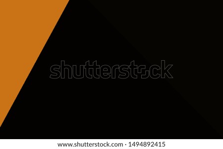 Light Orange vector polygonal background. Shining colored illustration in a Brand new style. Template for a cell phone background.