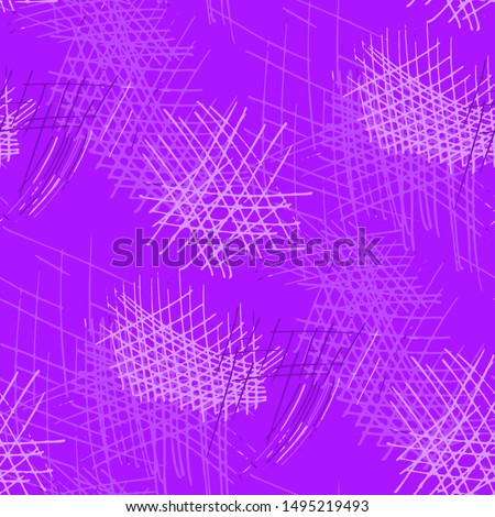 Seamless Pattern with Pen Hatches.