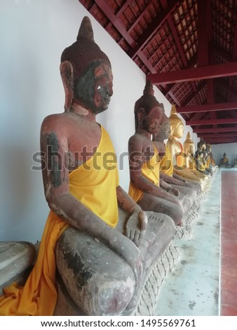 Buddhist Temple Chaiya, Surat Thani Province, Thailand