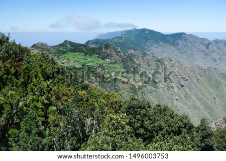 Mountain scenario of Tenerife, Canary Islands