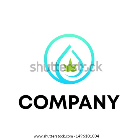 
vector logo for nature style