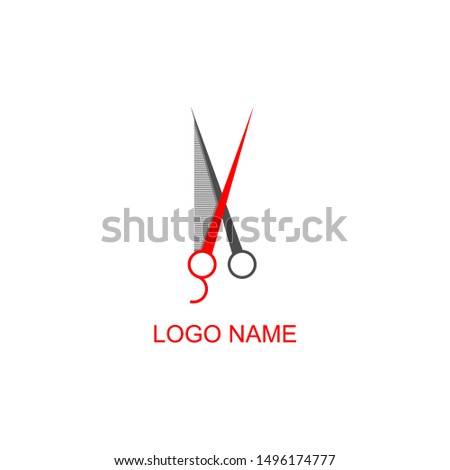 Barber shop sign and symbol design. Unique design vector for logo concept. Scissor, comb, and razor icon vector illustration. Modern design. Idea concept for business branding,