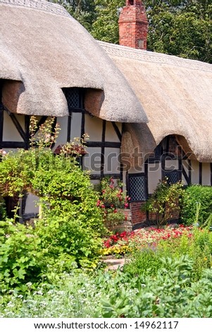 Anne Hathaway (wife of Shakespeare) Cottage, Stratford Royalty-Free Stock Photo #14962117
