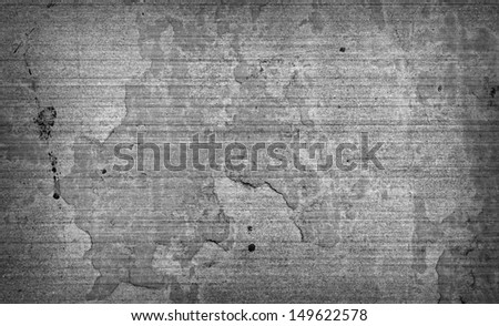 Texture of wood background closeup, black and white