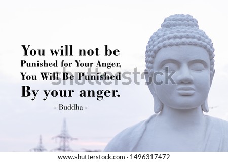 You will not be punished for your anger, you will be punished by your anger - buddha