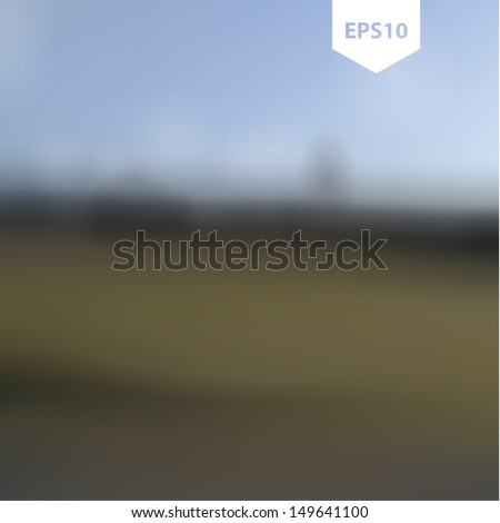 Vector blurred background. Creative background in photographic quality. Blurred landscape photography. Clean neutral backgrounds.
