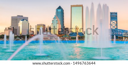 Jacksonville, Florida, USA and skyline.
