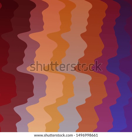 Light Multicolor vector background with lines. Brand new colorful illustration with bent lines. Pattern for commercials, ads.