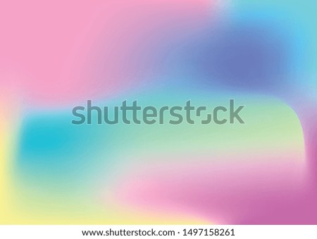 Abstract creative multicolored blurred vector background. Minimal style texture for your art and design
