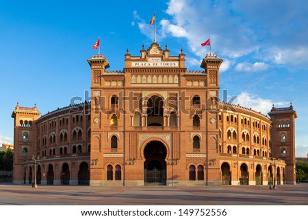 Las Ventas Bullring, Madrid, Spain Royalty-Free Stock Photo #149752556