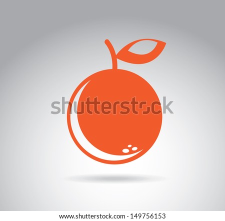 fruit design over gray background vector illustration