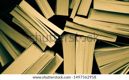 old books worn by time