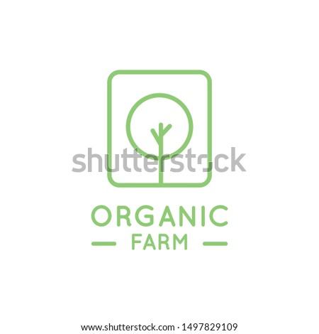 tree logo vector template for your needs such a garden, park, farm logo